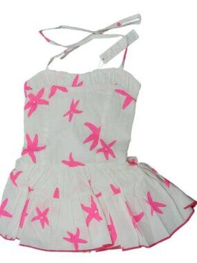 Wovenplay Romper With Skirt